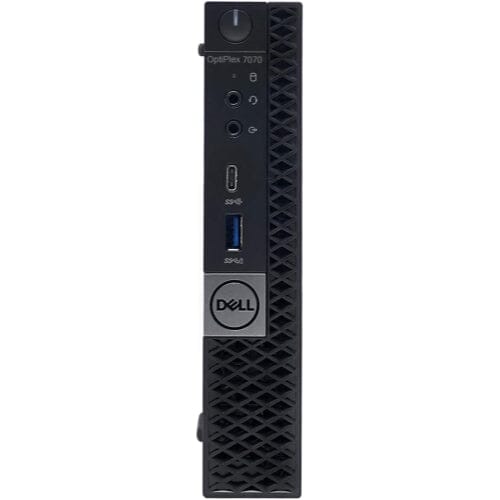 Refurbished DELL OPTIPLEX 7070 (MFF) DM/Micro/Tiny Form Factor PC - Intel i5-9500T Core i5 2.2GHz CPU - 256GB SSD - 8GB RAM - B Grade - Windows 11 PRO - itzoo